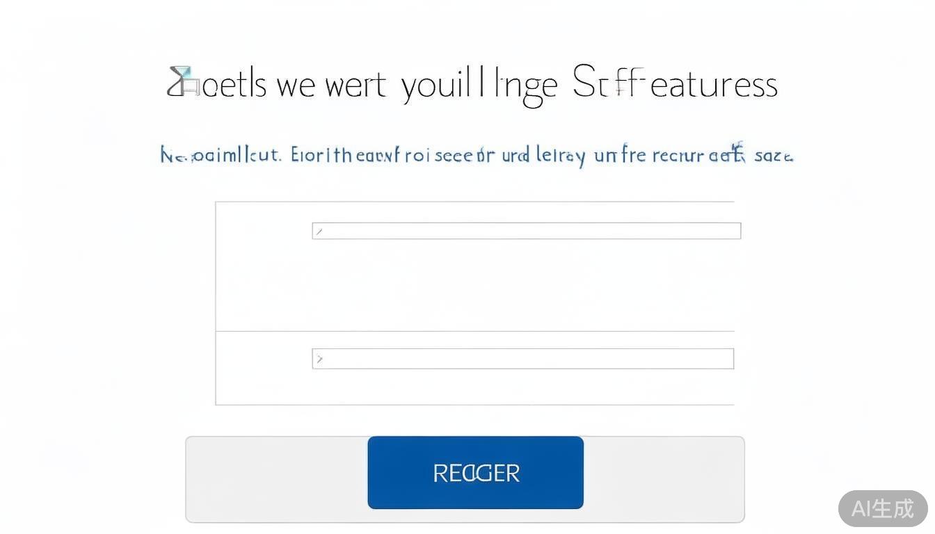 部分功能需要注册账号，用户只需在登录页面输入邮箱和